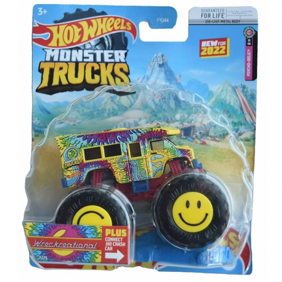 MATTEL HOT WHEELS MONTER TRUCKS WRECKREATIONAL FYJ44 / JDP81 MATTEL HOT WHEELS MONTER TRUCKS WRECKREATIONAL FYJ44 / JDP81