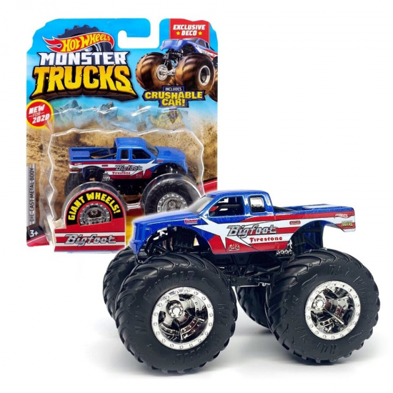 MATTEL HOT WHEELS MONTER TRUCKS BIG FOOT FYJ44 / JDP92