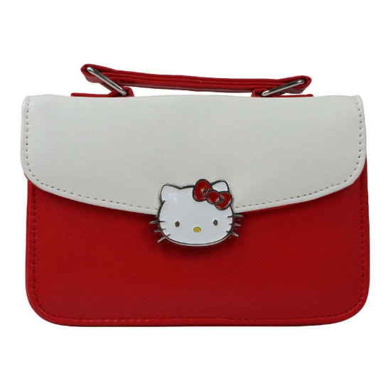 GIOCHI PREZIOSI HELLO KITTY ΤΣΑΝΤΑΚΙ ΑΣΠΡΟ ΚΟΚΚΙΝΟ HKT14200A