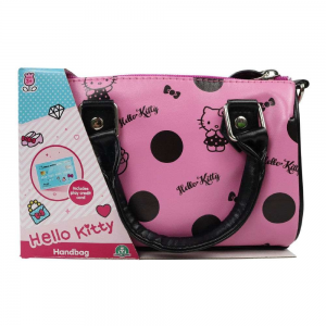 GIOCHI PREZIOSI HELLO KITTY ΤΣΑΝΤΑΚΙ ΡΟΖ ΜΑΥΡΟ HKT14200A