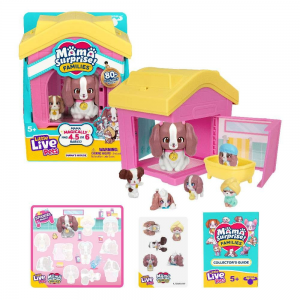 GIOCHI PREZIOSI LITTLE LIVE PETS MAMA SURPRISE FAMILIES ΣΕΤ ΜΑΜΑ ΜΕ ΣΚΥΛΑΚΙΑ LP306000
