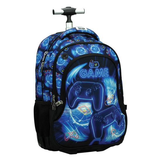 BACK ME UP ΤΣΑΝΤΑ TROLLEY NEON GAME 357-26074 BACK ME UP ΤΣΑΝΤΑ TROLLEY NEON GAME 357-26074