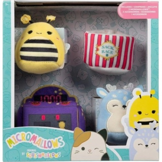SQUISHMALLOWS MICROMALLOWS ΣΕΤ ΠΑΙΧΝΙΔΙΟΥ 4 ΛΟΥΤΡΙΝΑ JWSM0013 / SQMM0017