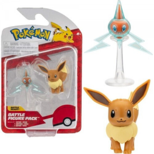 POKEMON ΣΕΤ 2 ΦΙΓΟΥΡΕΣ ΔΡΑΣΗΣ W17 ROTOM + EEVEE JW095007-W17 / PKW3567