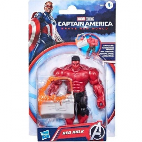 HASBRO MARVEL AVENGERS : CAPTAIN AMERICA BRAVE NEW WORLD - RED HULK 4 G0072 HASBRO MARVEL AVENGERS : CAPTAIN AMERICA BRAVE NEW WORLD - RED HULK 4 G0072