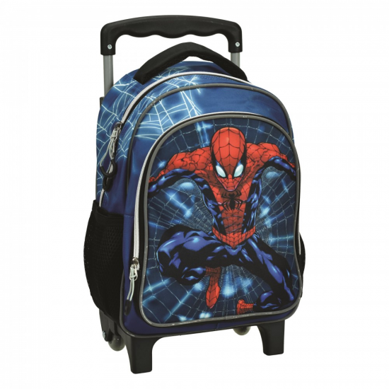 GIM ΤΣΑΝΤΑ TROLLEY ΝΗΠΙΟΥ SPIDERMAN JUNIOR WEB 337-09072 GIM ΤΣΑΝΤΑ TROLLEY ΝΗΠΙΟΥ SPIDERMAN JUNIOR WEB 337-09072