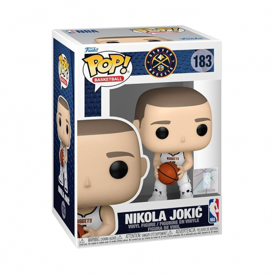 FUNKO POP BASKETBALL DENVER NUGGETS : NIKOLA JOKIC #183 796767 FUNKO POP BASKETBALL DENVER NUGGETS : NIKOLA JOKIC #183 796767