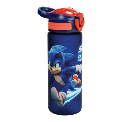 GIM ΠΛΑΣΤΙΚΟ ΠΑΓΟΥΡΙ 600ML ΜΕ ΚΑΛΑΜΑΚΙ SONIC 3 THE HEDGEHOG 572-54217