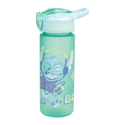 GIM ΠΛΑΣΤΙΚΟ ΠΑΓΟΥΡΙ 600ML ΜΕ ΚΑΛΑΜΑΚΙ STITCH 552-04217