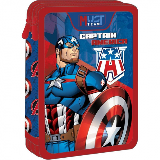 GIM ΚΑΣΕΤΙΝΑ ΔΙΠΛΗ ΓΕΜΑΤΗ AVENGERS CAPTAIN AMERICA 506307