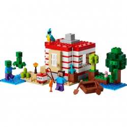 LEGO MINECRAFT THE TNT JUNGLE HOUSE 21275