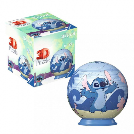 RAVENSBURGER 3D PUZZLE DISNEY STITCH 55 ΤΕΜ 11597 RAVENSBURGER 3D PUZZLE DISNEY STITCH 55 ΤΕΜ 11597