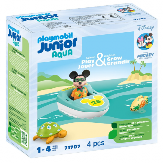 PLAYMOBIL JUNIOR DISNEY AQUA Ο MICKEY MOUSE ΚΑΙ ΤΟ ΚΡΙΣ-ΚΡΑΦΤ ΤΟΥ 71707