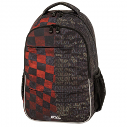 POLO ΤΣΑΝΤΑ TROPHY ΜΑΥΡΟ ΜΕ ΚΟΚΚΙΝΟ ΚΑΡΕ 901060-8362