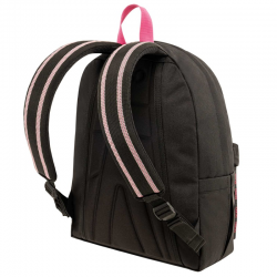 POLO ΤΣΑΝΤΑ ORIGINAL SCARF ΜΑΥΡΗ ΜΕ ΡΟΖ 901135-2044 POLO ΤΣΑΝΤΑ ORIGINAL SCARF ΜΑΥΡΗ ΜΕ ΡΟΖ 901135-2044