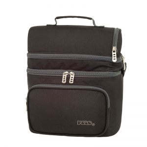 POLO ΤΣΑΝΤΑΚΙ ΦΑΓΗΤΟΥ DOUBLE COOLER ΜΑΥΡΟ 907096-2000