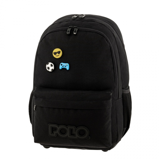 POLO ΤΣΑΝΤΑ PINS ΜΑΥΡΟ 901059-2000 POLO ΤΣΑΝΤΑ PINS ΜΑΥΡΟ 901059-2000