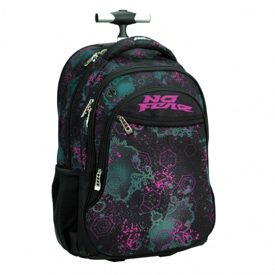 BACK ME UP ΤΣΑΝΤΑ TROLLEY ΔΗΜΟΤΙΚΟΥ NO FEAR FLUO 348-49074 BACK ME UP ΤΣΑΝΤΑ TROLLEY ΔΗΜΟΤΙΚΟΥ NO FEAR FLUO 348-49074