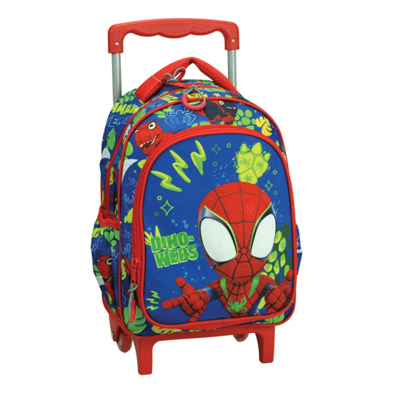 GIM ΤΣΑΝΤΑ TROLLEY ΝΗΠΙΟΥ SPIDEY DINO WEBS 337-08072