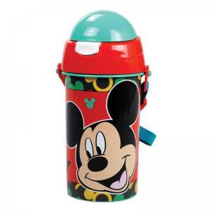 GIM ΠΑΓΟΥΡΙ ΜΕ ΚΑΛΑΜΑΚΙ ΠΛΑΣΤΙΚΟ 500ML MICKEY MOUSE 553-17209