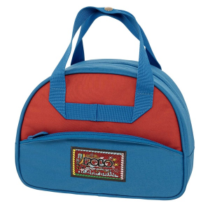 POLO ΤΣΑΝΤΑΚΙ ΦΑΓΗΤΟΥ VINTAGE ΚΟΚΚΙΝΟ ΜΠΛΕ 907081-3052