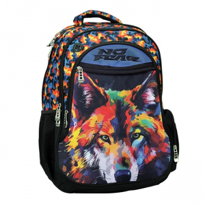 BACK ME UP ΤΣΑΝΤΑ ΔΗΜΟΤΙΚΟΥ NO FEAR COLORED WOLF 348-47031