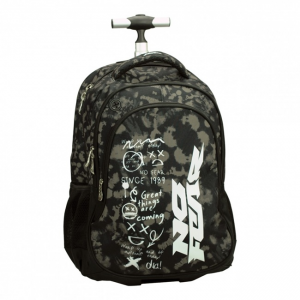 BACK ME UP ΤΣΑΝΤΑ TROLLEY ΔΗΜΟΤΙΚΟΥ NO FEAR DOODLES 348-46074