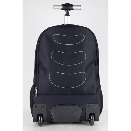 BACK ME UP ΤΣΑΝΤΑ TROLLEY ΔΗΜΟΤΙΚΟΥ NO FEAR BLACK 347-14074