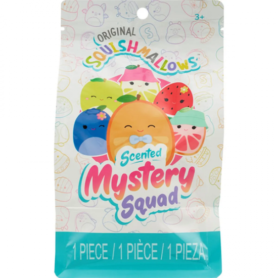SQUISHMALLOWS W2 ΛΟΥΤΡΙΝΑ ΦΡΟΥΤΑ MYSTERY SQUAD 20ΕΚ. ΔΙΑΦΟΡΑ ΣΧΕΔΙΑ JWSQ8005 / SQCR08006