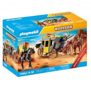 PLAYMOBIL WESTERN - ΑΜΑΞΑ ΑΓΡΙΑΣ ΔΥΣΗΣ 71862