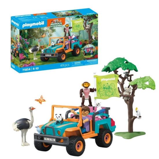 PLAYMOBIL ANIMALS AND FRIENDS - ΟΧΗΜΑ 4Χ4 71854 PLAYMOBIL ANIMALS AND FRIENDS - ΟΧΗΜΑ 4Χ4 71854