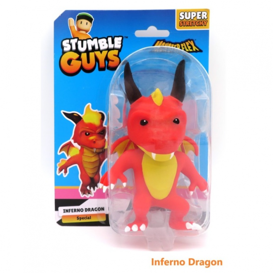 JUST TOYS MONSTERFLEX STUMBLE GUYS SUPER STRETCHY - INFERNO DRAGON SPECIAL 0505 JUST TOYS MONSTERFLEX STUMBLE GUYS SUPER STRETCHY - INFERNO DRAGON SPECIAL 0505