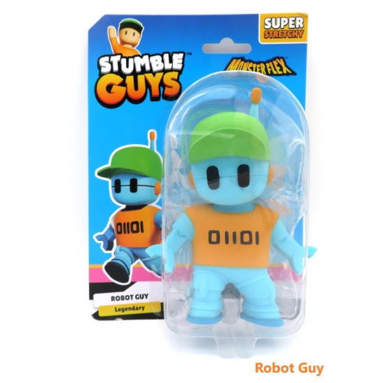 JUST TOYS MONSTERFLEX STUMBLE GUYS SUPER STRETCHY - ROBOT GUY LEGENDARY 0505 JUST TOYS MONSTERFLEX STUMBLE GUYS SUPER STRETCHY - ROBOT GUY LEGENDARY 0505