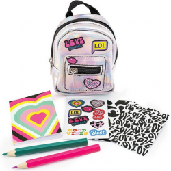 HAPPIHOBBI TEENI MINI ΤΣΑΝΤΑΚΙ ΜΕ ΕΚΛΠΗΞΕΙΣ ΑΣΗΜΕΝΙΟ 1080-51101