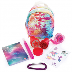 HAPPIHOBBI TEENI MINI ΤΣΑΝΤΑΚΙ ΜΕ ΕΚΛΠΗΞΕΙΣ ΠΟΥΛΙΕΣ 1080-51101