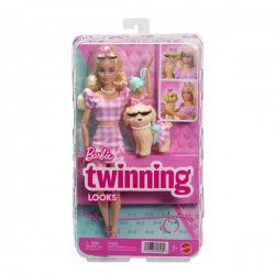 MATTEL BARBIE TWINNING LOOKS BOWS JFP36