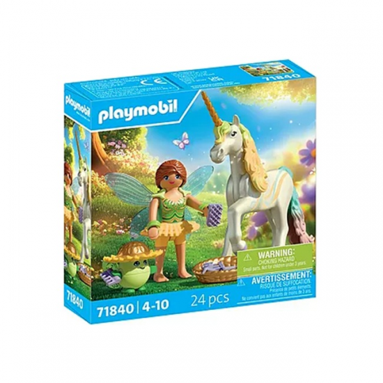 PLAYMOBIL MAGIC - ΜΟΝΟΚΕΡΟΣ ΜΕ ΜΠΛΕ ΧΑΙΤΗ 71842