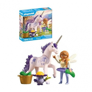 PLAYMOBIL MAGIC - ΜΟΝΟΚΕΡΟΣ ΜΕ ΜΩΒ ΧΑΙΤΗ 71843