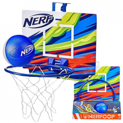 NERF SPORTS ΜΠΑΣΚΕΤΑ ΠΟΡΤΑΣ ΜΕ ΜΠΑΛΑ NERFOOP ΜΠΑΛΑ 71-3486