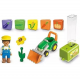 PLAYMOBIL JUNIOR - ΤΡΑΚΤΕΡ ΜΕ ΛΑΧΑΝΙΚΑ 71773
