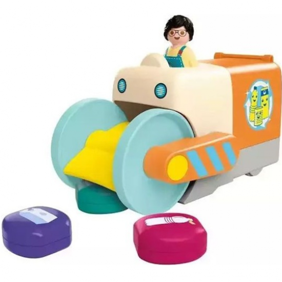 PLAYMOBIL JUNIOR - ΑΠΟΡΡΙΜΜΑΤΟΦΟΡΟ ΟΧΗΜΑ 71774