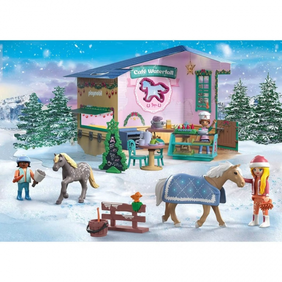 PLAYMOBIL ΧΡΙΣΤΟΥΓΕΝΝΙΑΤΙΚΟ ΗΜΕΡΟΛΟΓΙΟ ΧΡΙΣΤΟΥΓΕΝΝΙΑΤΙΚΑ ΦΟΥΡΝΙΣΜΑΤΑ 71952