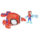 HASBRO MARVEL SPIDEY AND HIS AMAZING FRIENDS WATERWEBS-SPIDER CRABS FIGURES AND VEHICLES G0663/G1464 HASBRO MARVEL SPIDEY AND HIS AMAZING FRIENDS WATERWEBS-SPIDER CRABS FIGURES AND VEHICLES G0663/G1464