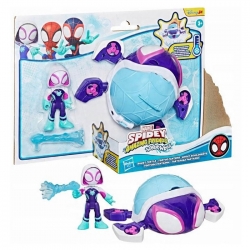 HASBRO MARVEL SPIDEY AND HIS AMAZING FRIENDS WATERWEBS-GHOST TURTLE FIGURES AND VEHICLES G0663/G1466