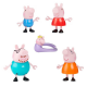 HASBRO PEPPA PIG PEPPA'S FAMILY OF 5 PACK G0506 HASBRO PEPPA PIG PEPPA'S FAMILY OF 5 PACK G0506