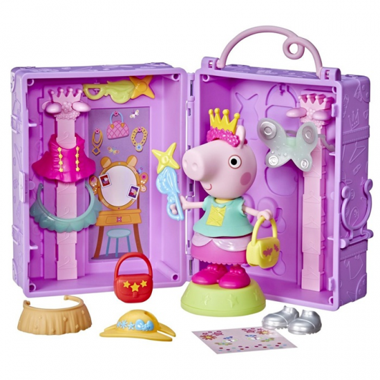 HASBRO PEPPA PIG DRESS UP WARDOBE G1017 HASBRO PEPPA PIG DRESS UP WARDOBE G1017