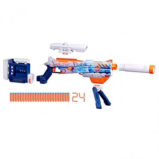 HASBRO NERF LOADOUT ARCTIC ZEROSTRIKER G1763 HASBRO NERF LOADOUT ARCTIC ZEROSTRIKER G1763