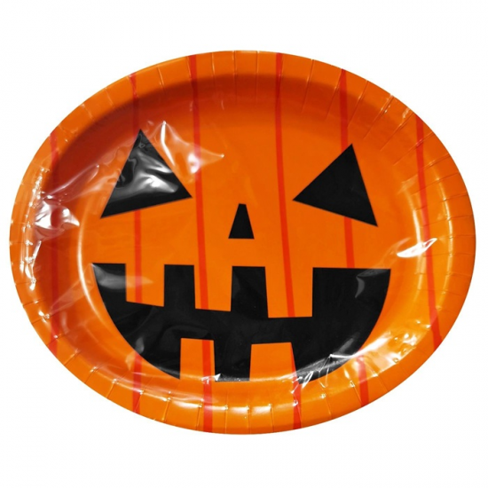 ΠΙΑΤΕΛΑ ΧΑΡΤΙΝΗ HALLOWEEN ΣΕΤ 8 ΤΕΜ. 30Χ25Χ4CM 3-2650 ΠΙΑΤΕΛΑ ΧΑΡΤΙΝΗ HALLOWEEN ΣΕΤ 8 ΤΕΜ. 30Χ25Χ4CM 3-2650