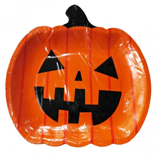 ΠΙΑΤΕΛΑ ΧΑΡΤΙΝΗ HALLOWEEN ΣΕΤ 12 ΤΕΜ. 22CM 3-2651 ΠΙΑΤΕΛΑ ΧΑΡΤΙΝΗ HALLOWEEN ΣΕΤ 12 ΤΕΜ. 22CM 3-2651