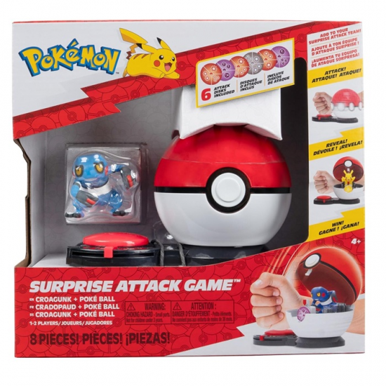 POKEMON ΠΑΙΧΝΙΔΙ ΜΑΧΗΣ WAVE 5 - CROAGUNK AND POKE BALL JW002724-W05 / PKW3719 POKEMON ΠΑΙΧΝΙΔΙ ΜΑΧΗΣ WAVE 5 - CROAGUNK AND POKE BALL JW002724-W05 / PKW3719
